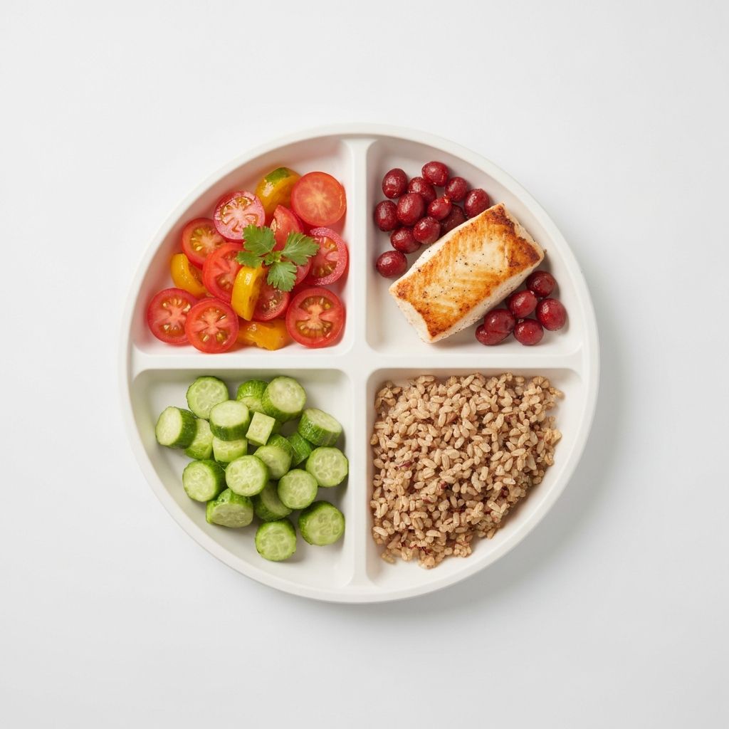 Schemat proporcji posiłku